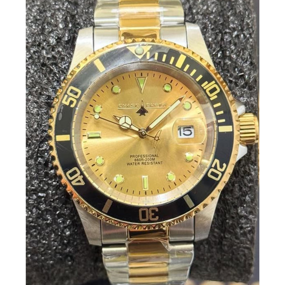 Chase Durer Men's Watch - 40mm, Gold, Steel - Picture 2 of 8